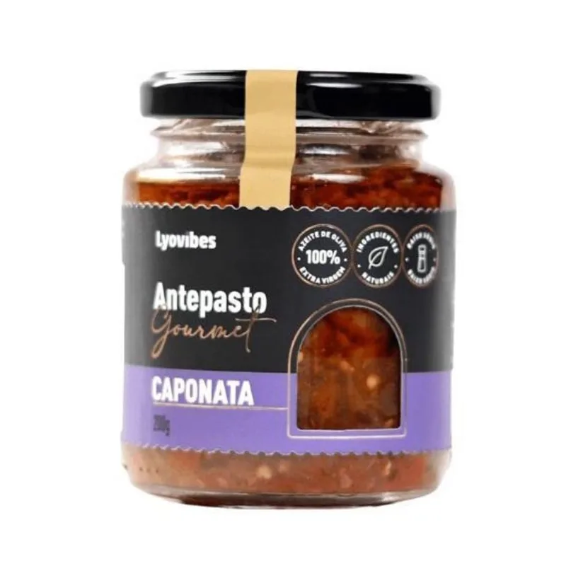 Antepasto Caponata Gourmet Lyovibes 200G