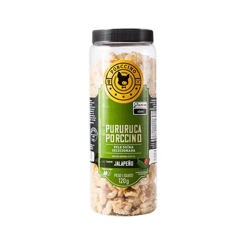 Torresmo Pronto Porccino Jalapeno 120g