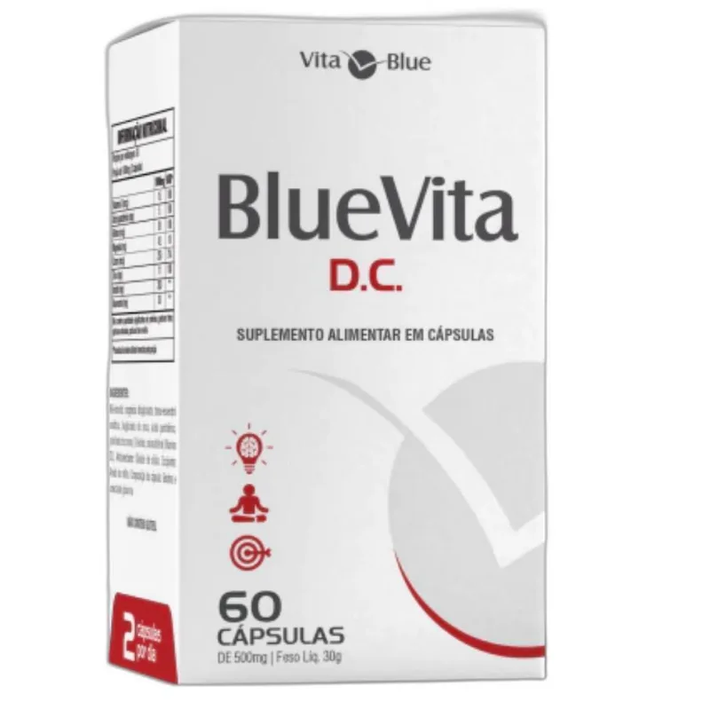 Blue Vita D-c 60 Cápsulas - Vita Blue