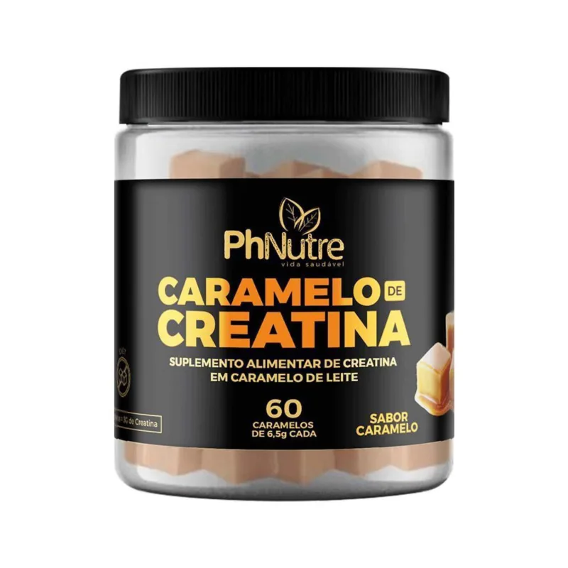 Caramelo Creatina PhNutre 60 Unidades - Phnutre