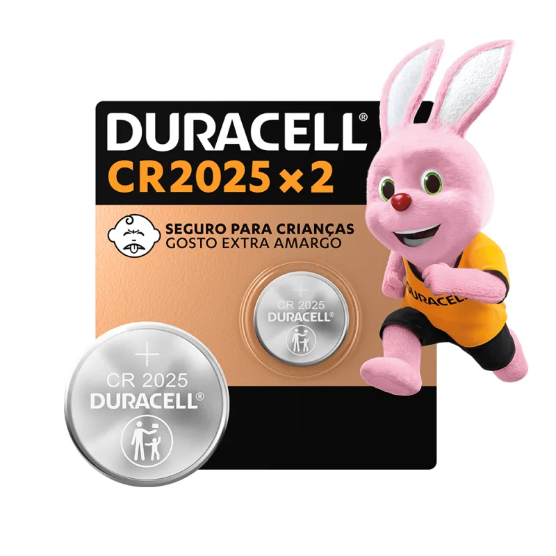 Pilha Moeda de Lítio Duracell CR2032 - Duracell