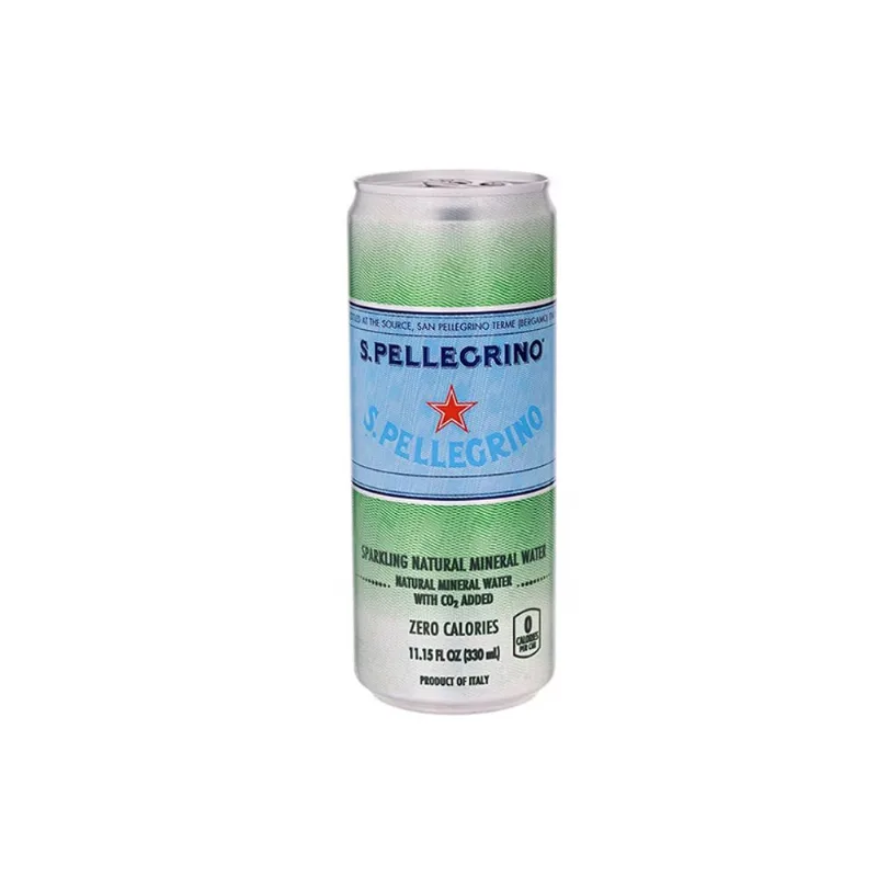 Água Mineral San Pellegrino com Gás Lata 330ml