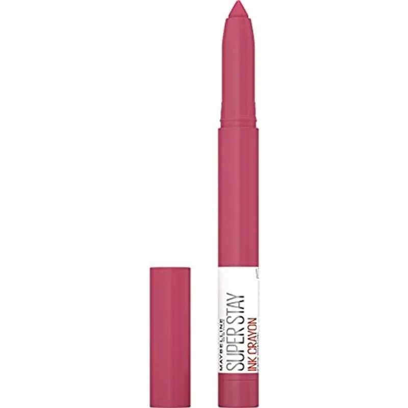 Maybelline New York SuperStay Ink Crayon Matte Longwear Batom Maquiagem, Batom Matte De Longa Duração Com Apontado embutido, Chase Dreams, 0.04 Oz