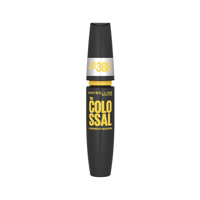 Máscara de Cílios Maybelline The Colossal 36H à Prova D'água Preto - Maybelline