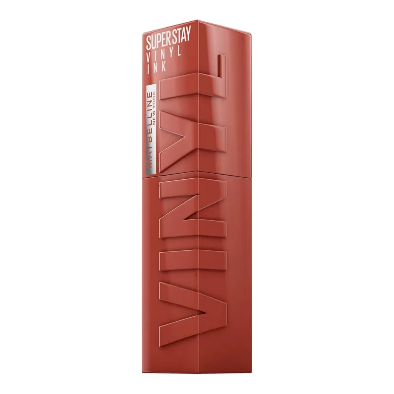 Batom Efeito Gloss Maybelline Superstay Vinyl Ink Punchy Longa Duração 4,2ml - Maybelline