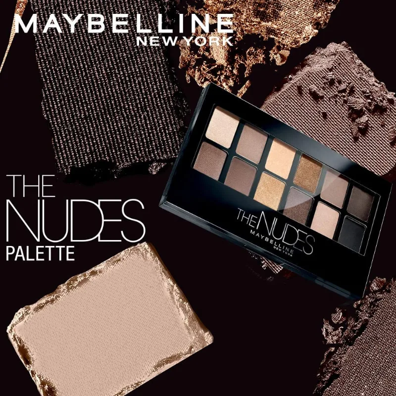 Paleta de sombras maybelline, Tons Nus