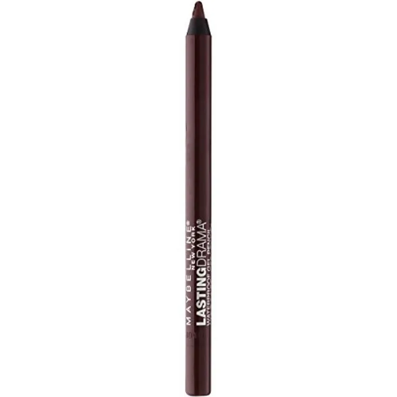 Lápis de Olho em Gel à Prova d'Água Maybelline Eyestudio Lasting Drama, Toffee Brilhante, 0.38 Onça