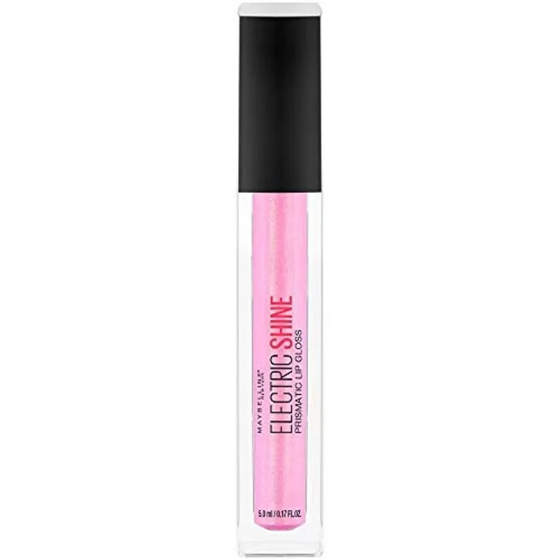 Maybelline Lip Studio Electric Shine Maquiagem de Brilho Labial Prismatic, Luz Cósmica, 0.17 fl. oz.