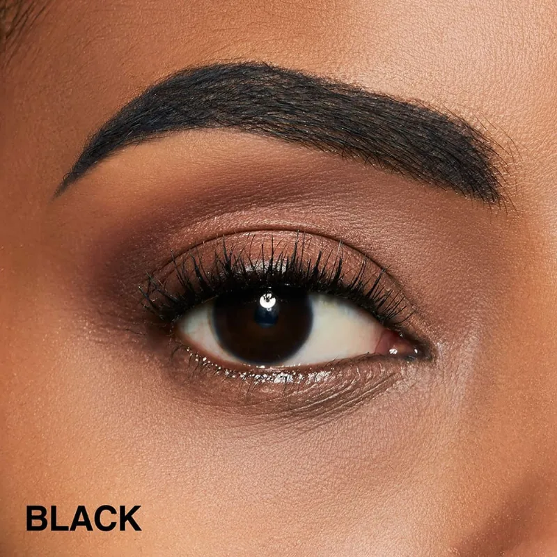 Maybelline Brow Ultra Slim Definindo o lápis mecânico de maquiagem da sobrancelha com ponta de 1,55 mm e misturando spoolie para sobrancelhas precisamente definidas, preto, 0,003 oz.