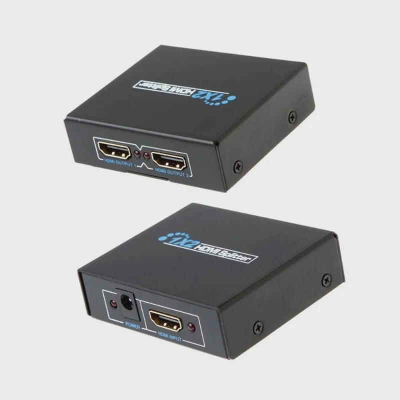 Adaptador Hdmi 1.4 Splitter Duplicador 2x1 para TV Full HD 3D