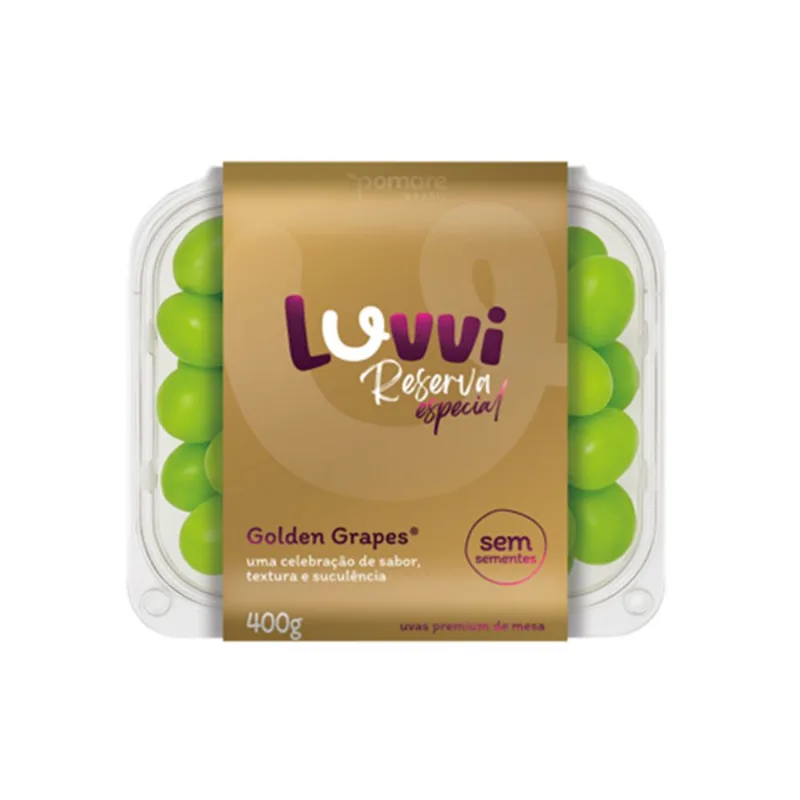 Uvas Luvvi Reserva Especial Golden Grapes S/ Semente 400g