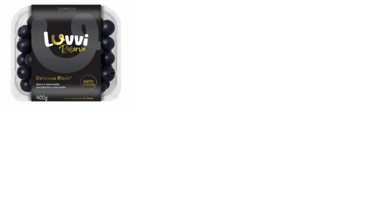 UVA LUVVI RESERVA SEM SEMENTES 500G-BJ DELICIOUS BLACK