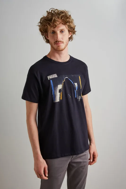 Camiseta Algodão Orgânico Estampa Nose - RESERVA