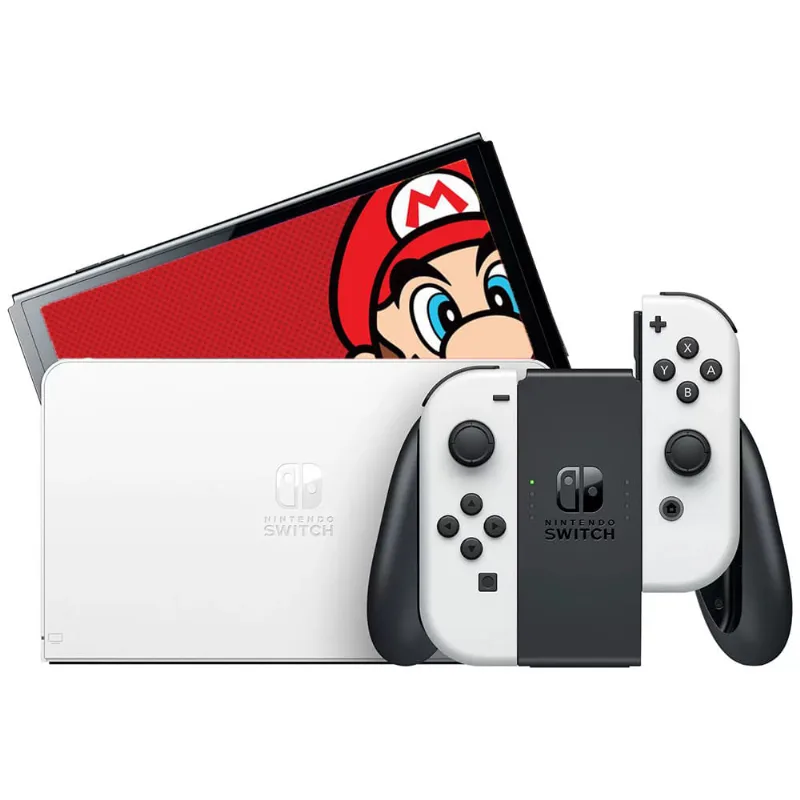 Nintendo Switch Oled 64GB 1x Joy-Con Branco - HEGSKAAAA 4259