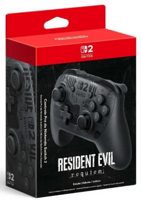 Controle Pro Resident Evil Requiem Edition - Nintendo Switch 2 - LC