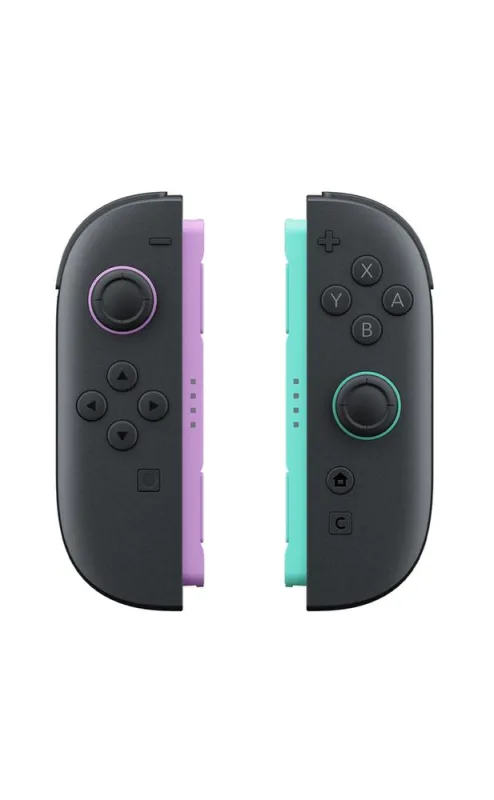 Controle Joy-Con 2 Roxo Claro E Verde Claro - Nintendo Switch 2 - LC