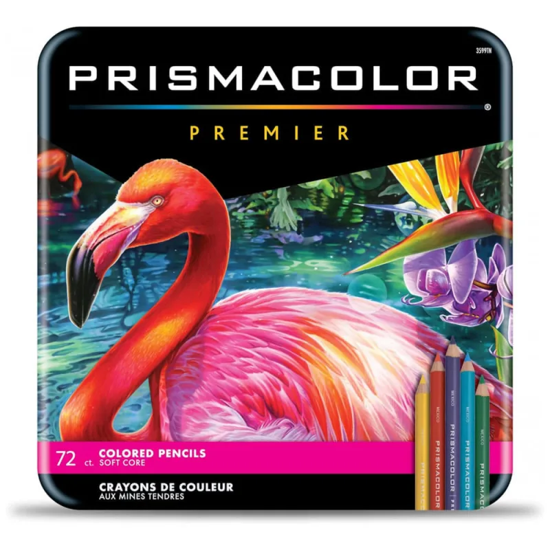 Kit Lápis de Cor Profissional com Estojo 72 peças, Prismacolor - Ecletiq