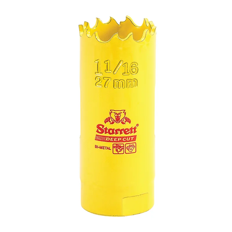 Serra Copo para Metal Deep Cut 27mm - 1.1/16" Starrett DCH0116-G DCH0116-G