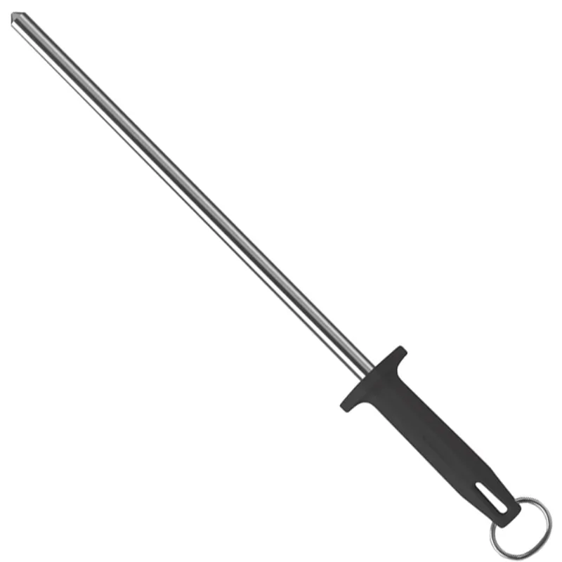 Chaira Para Facas 30cm Haste Lisa Preta Starrett BKB408-12 BKB408-12