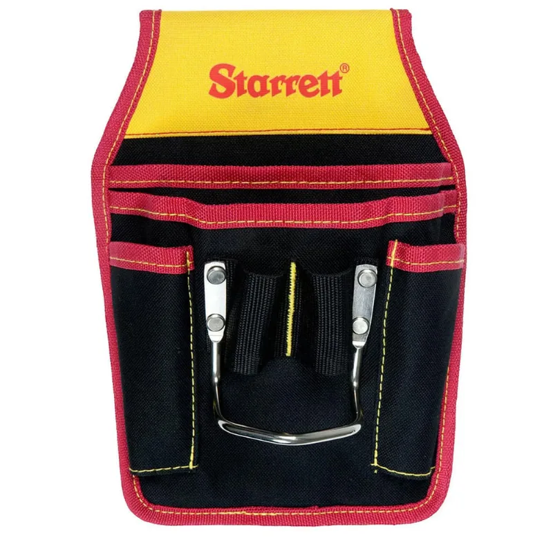 Porta Ferramentas 4 Bolsos Com Porta Martelo Starrett Pox Pox