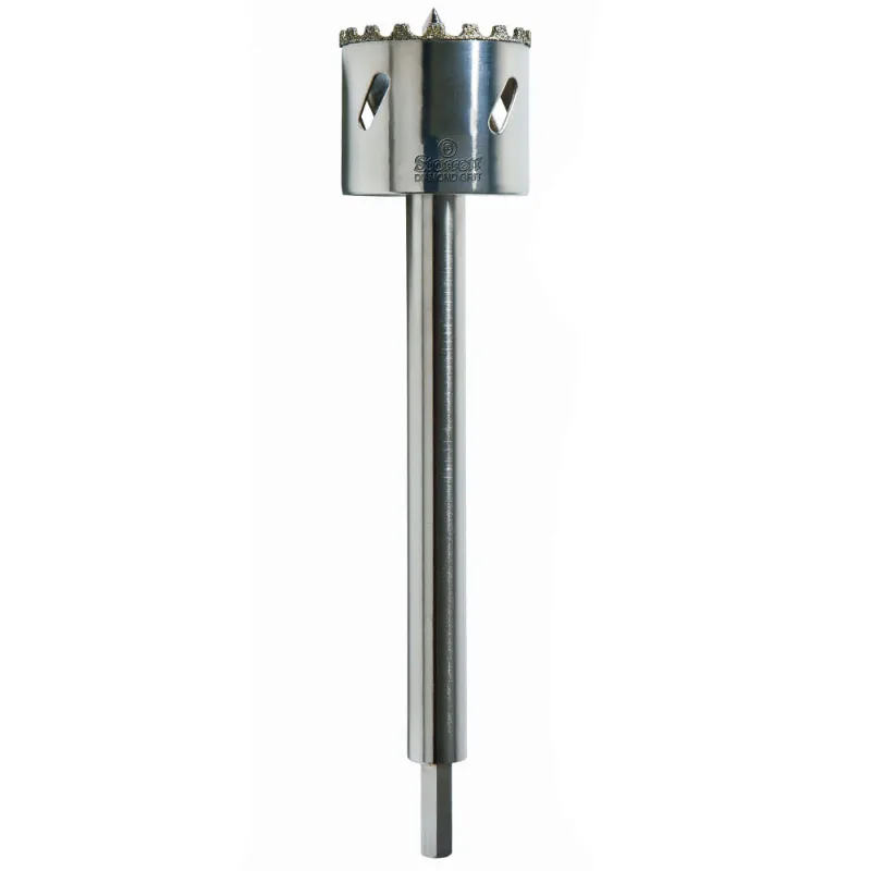 Serra Copo Diamantada com Haste 50mm 1.31/32" Starrett DE050M DE050M