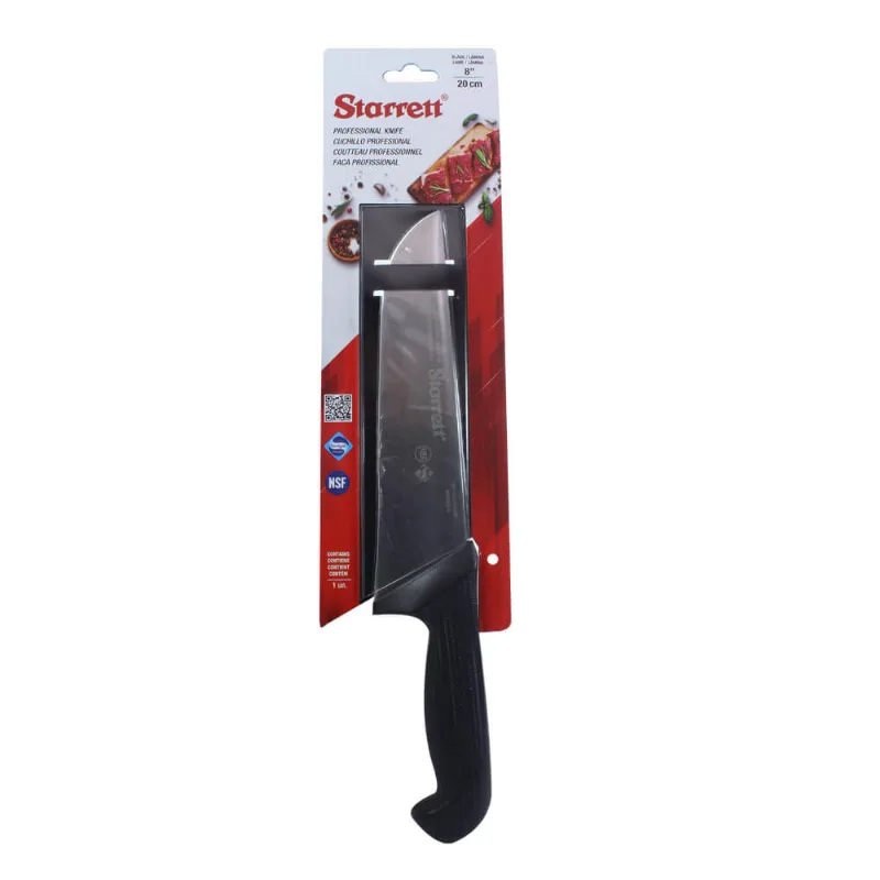 Faca de Carne Starrett Refile Aéreo Preta 10