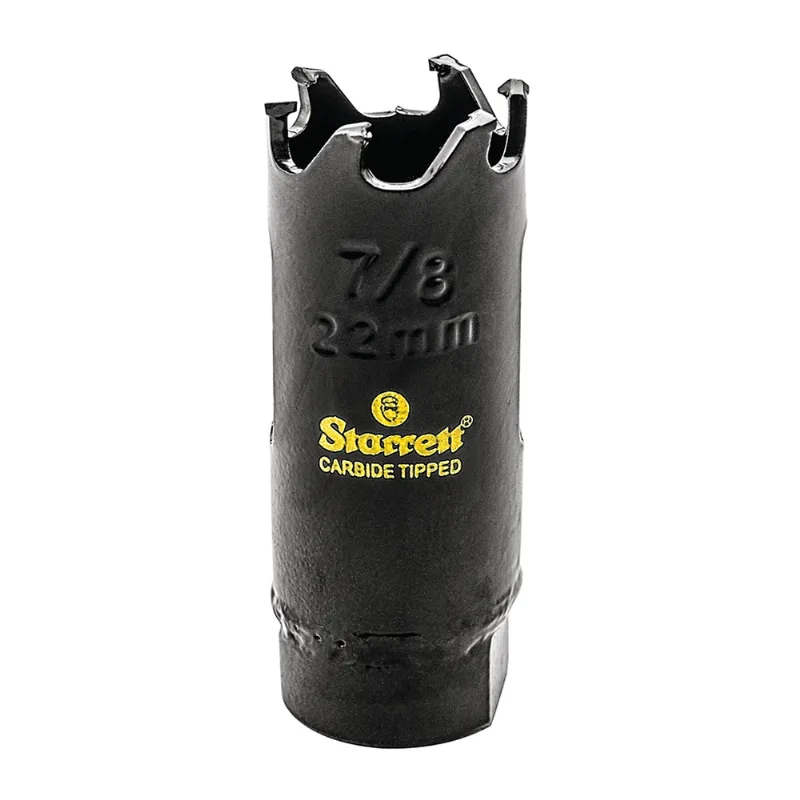 Serra Copo com Ponta de metal Duro 22mm - 7/8" Starrett CT078 CT078