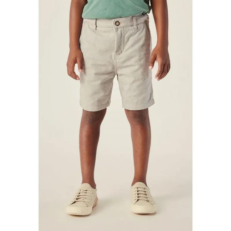 Bermuda Reserva Mini Oxford Meia Malha Khaki - 12