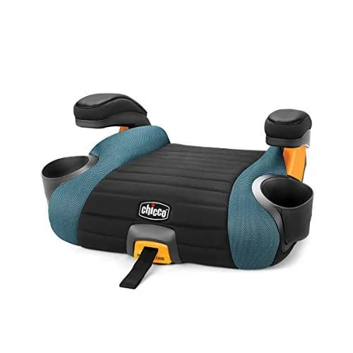 Chicco GoFit Plus Backless Booster Car Seat com trava de liberação rápida, assento de elevação de viagem para carro, assento de elevação de carro port - Chicco