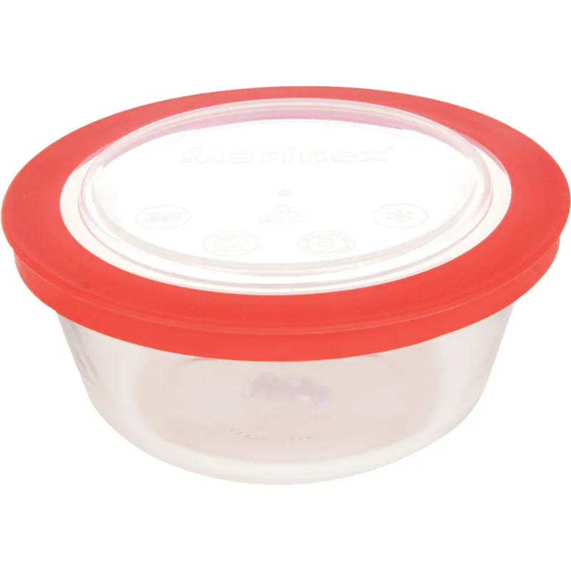 Pote de Vidro Redondo 600ml 6312 Marinex
