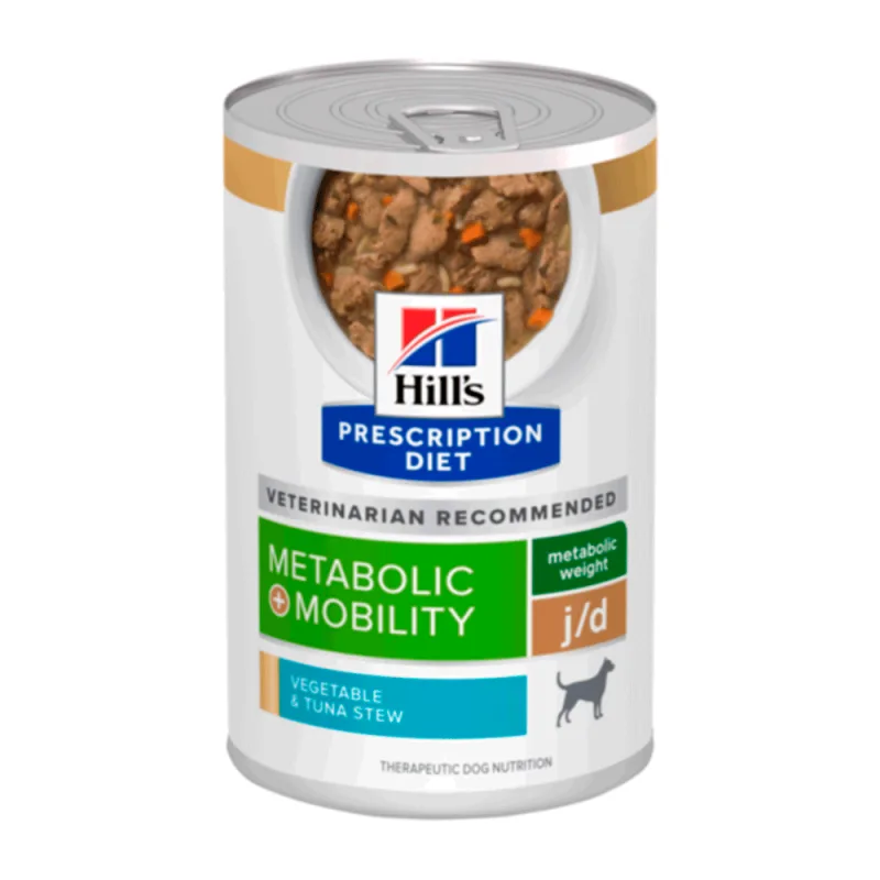 Ração Úmida Hill's Prescription Diet Metabolic + Mobility Cães Adultos Controle de Peso e Obesidade - Hills