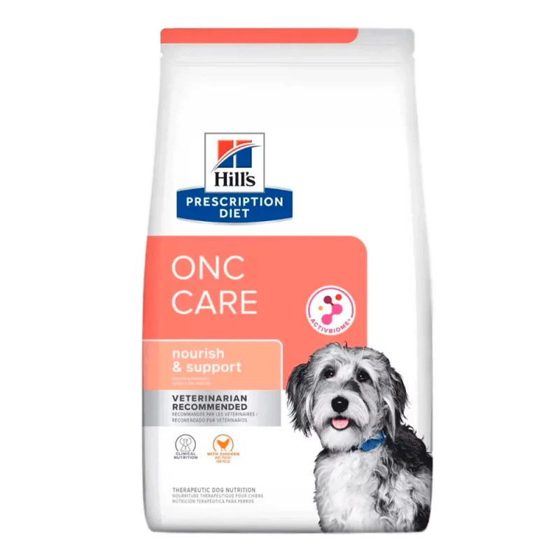 Ração Hill's Prescription Diet Cães ONC Care Cuidado Oncológico Suporte Nutricionais para Câncer - Hills