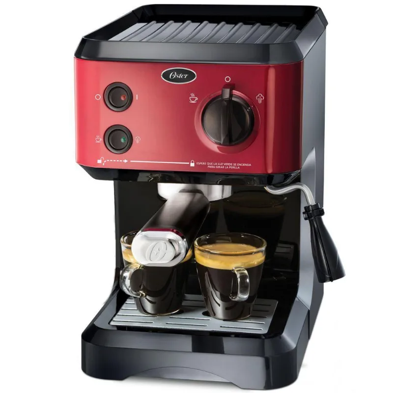 Cafeteira Expresso Cappuccino Vermelha Oster 110V