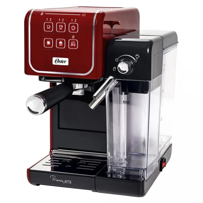 Cafeteira Espresso Oster Primalatte Touch BVSTEM6801R-017 Vermelho 110V 1200W 19BAR - Oster