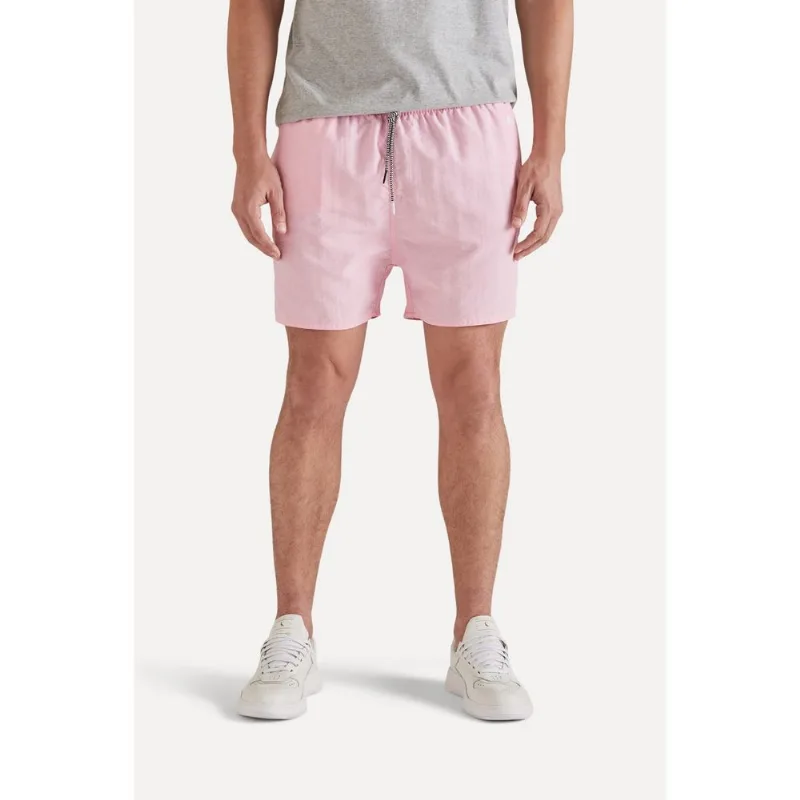 Short Praia Liso Rosa Claro - M