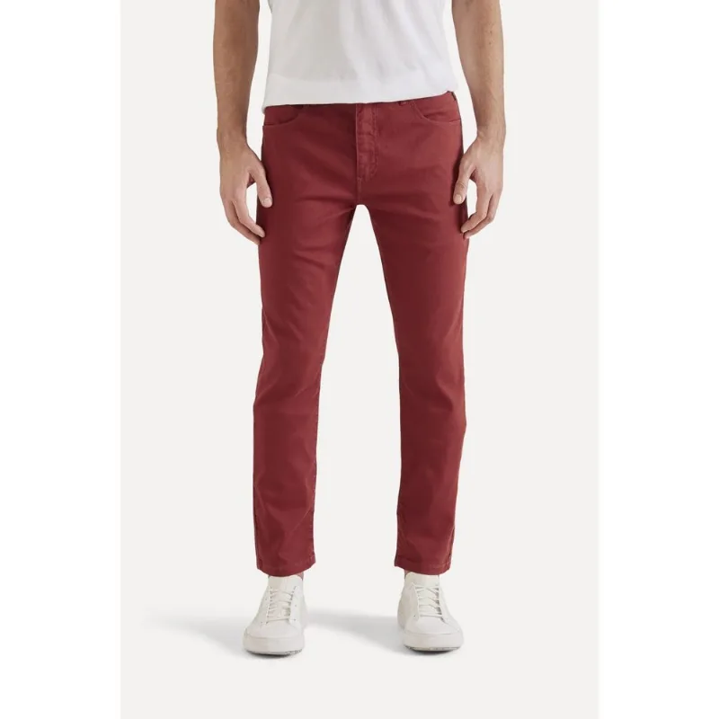 Calça Skinny Color Bordeaux - 42
