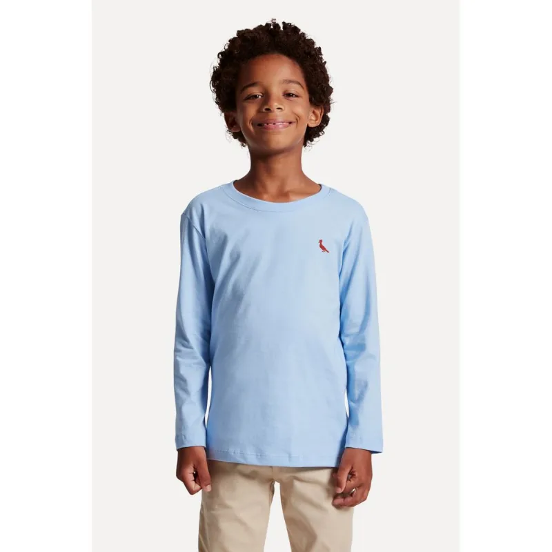 Camiseta Mini Pica-pau Brasa Azul - 02