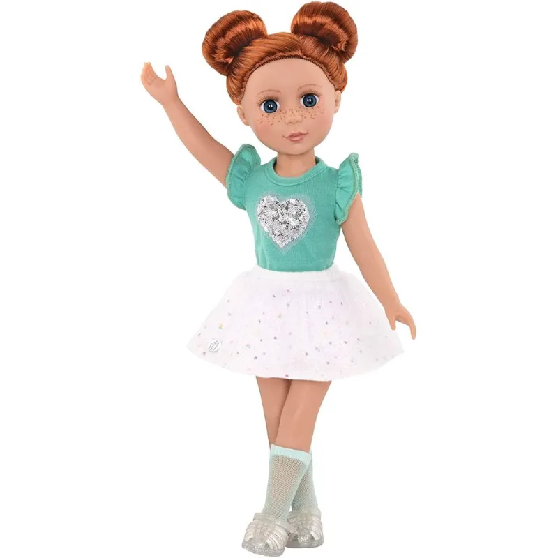 Glitter Girls By Battat - Espumante Com Estilo Glittery Top &amp;amp Saia Roupa Regular - 14 Boneca Roupas E Acessórios Brinquedos