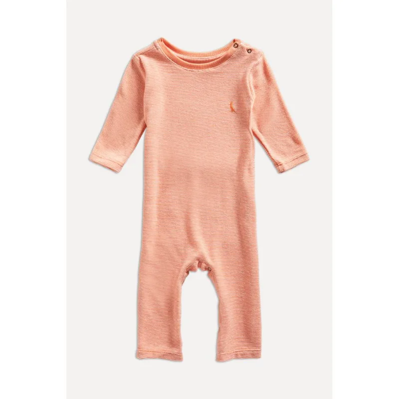 Macacao Bb Plush Biblos Coral - M