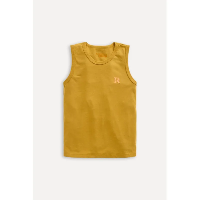 Regata Mini Estampada R Amarelo - 16