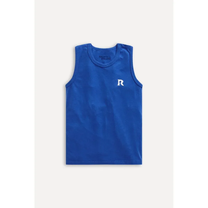 Regata Mini Estampada R Azul Royal - 12