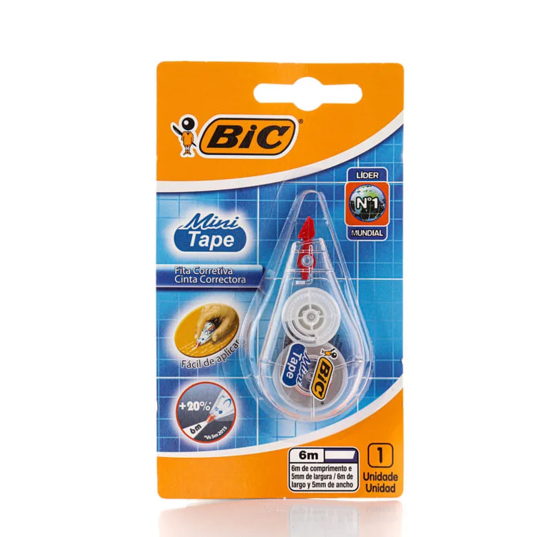 Corretivo Bic Fita Mini Tapes 1Unidade - Bic