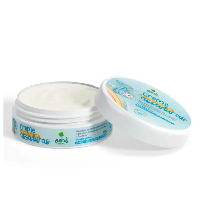 Creme Vegano Bebê Preventivo de Assaduras Baby 150g Pomada Barreira Recém Nascido Calêndula Tratamento Hipoalergênico
