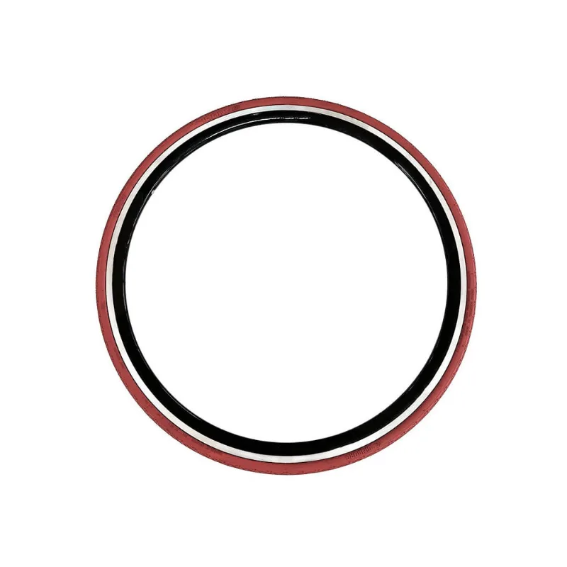 Pneu 700x25 (25-622) Vermelho Salmão Irado Zun