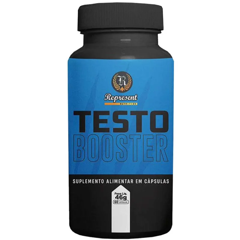 Testo Booster - (60 Capsulas) - Represent Nutrition - Não Disponível