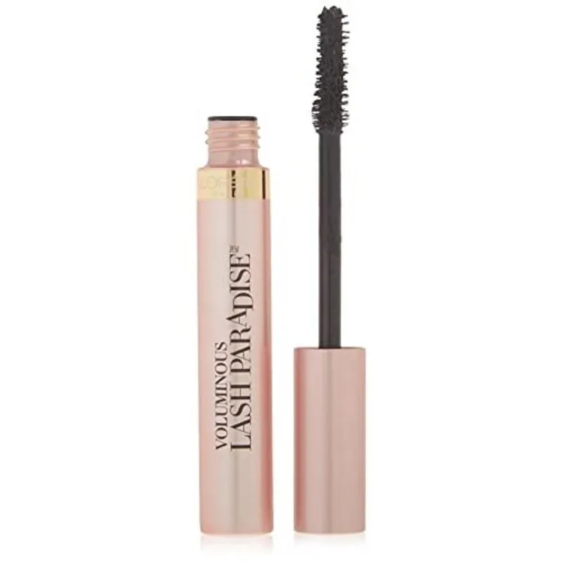 L'Oreal Paris Makeup Lash Paradise Mascara, Voluptuous Volume, Intense Length, Feathery Soft Full Lashes, No Flaking, No Smudging, No Clumping, Black, 0.28 Fl Oz (Pack of 1)
