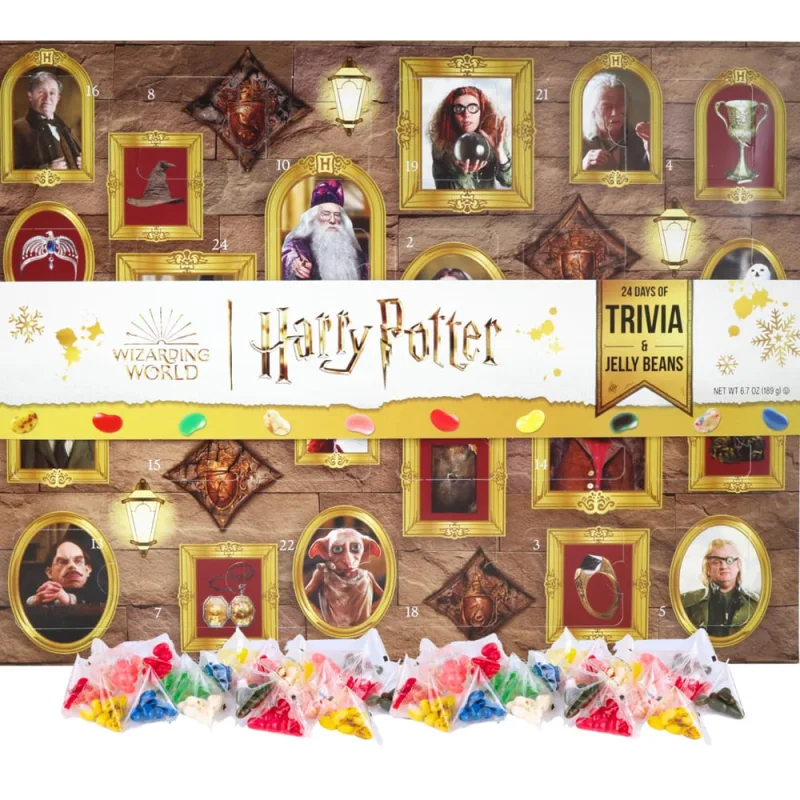 Calendário do Advento: Curiosidades sobre Harry Potter com jujubas de 200 ml - Não Disponível