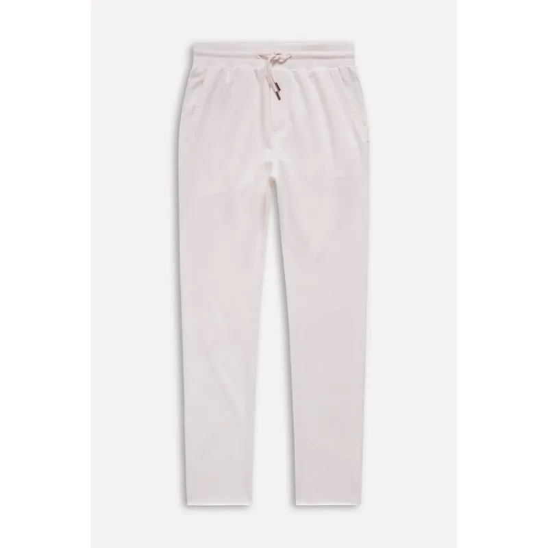Calca Moletom Basica New Off White - P