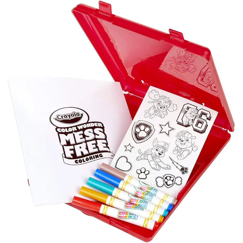 Crayola Color Wonder, Paw Patrol Coloring Book, Travel Coloring Kit, Gift for Kids 3, 4, 5, 6