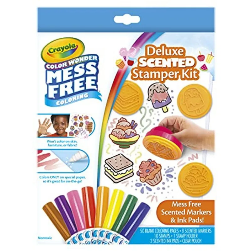 Crayola Color Wonder Mess Free Coloring Set, 50 Colo em branco
